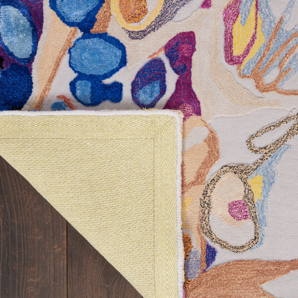 Wrought Studio Alvar Multicolor Rug Wayfair